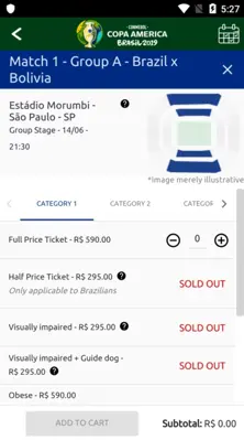 Copa América android App screenshot 2
