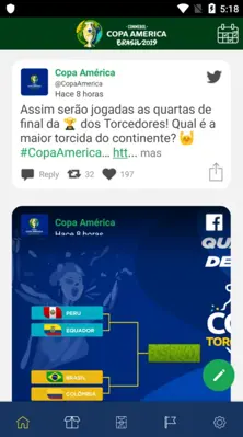 Copa América android App screenshot 4